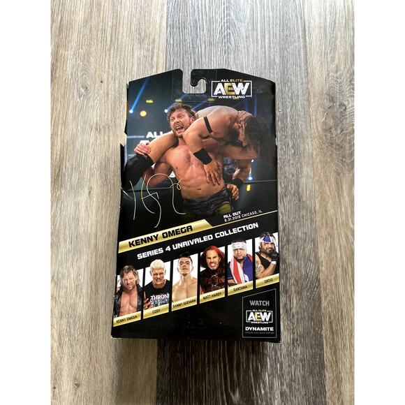 Kenny Omega AEW All Elite Unrivaled Collection Wrestling Figurine Collectible - Picture 2 of 3